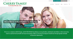 Desktop Screenshot of cherryfamilychiropractic.com
